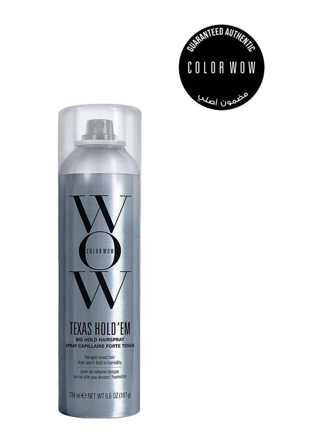 Color Wow Texas Hold'Em Big Hold Harispray for epic-sized hair that won't fold in humidity, 234ml - Image 1