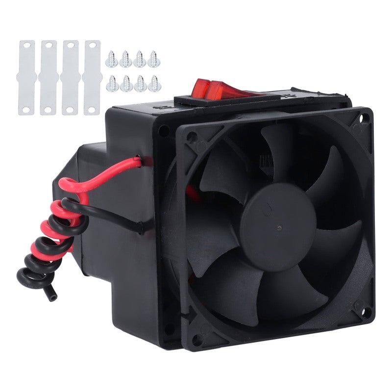 Car Heater 300W Defroster Defogger With Air Purification - Silent Fan Windshield Heater For 12V Vehicles - Image 1
