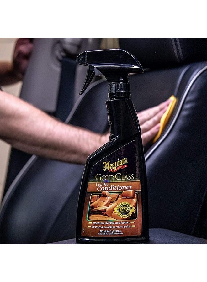 Meguiar's Gold Class UV-Protectant Car Seat Leather Conditioner 473 ml G18616 - Image 5