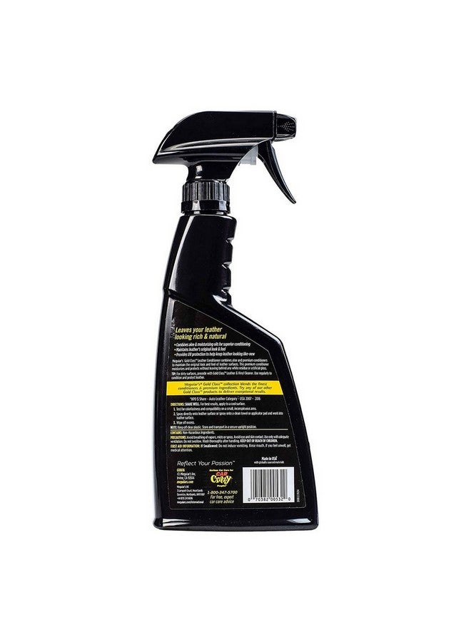 Meguiar's Gold Class UV-Protectant Car Seat Leather Conditioner 473 ml G18616 - Image 2