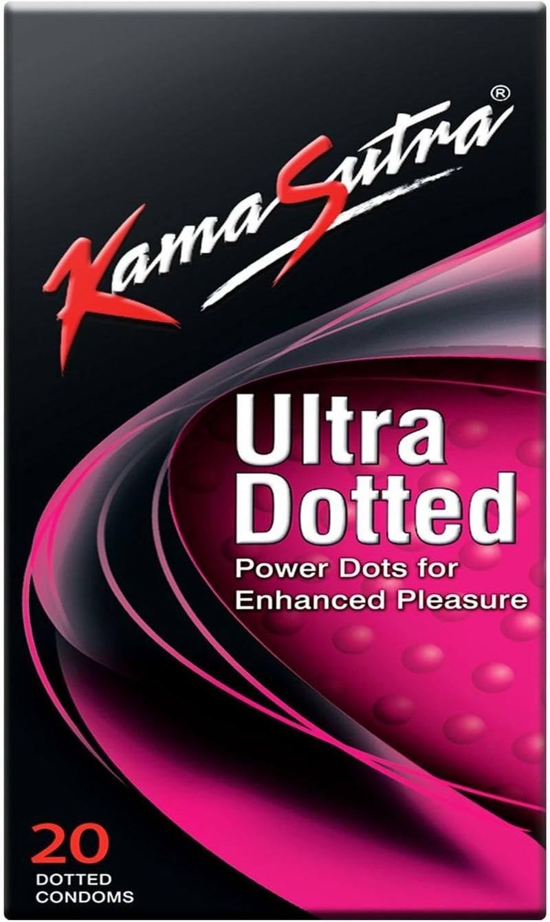 Kamasutra Kama Sutra Ultra Dotted Condoms - 20 Pack - Image 1