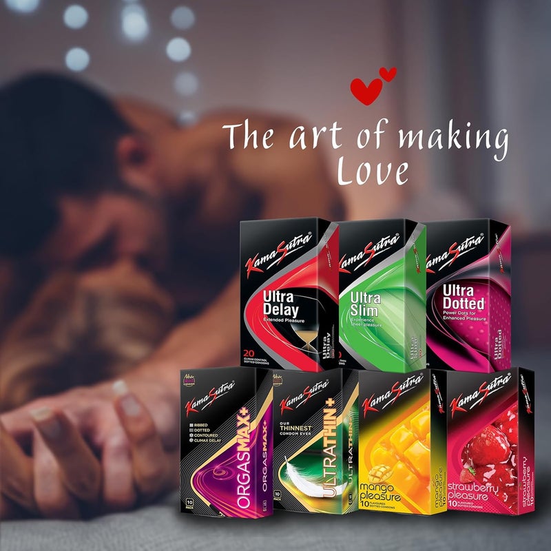 Kamasutra Kama Sutra Ultra Dotted Condoms - 20 Pack - Image 5