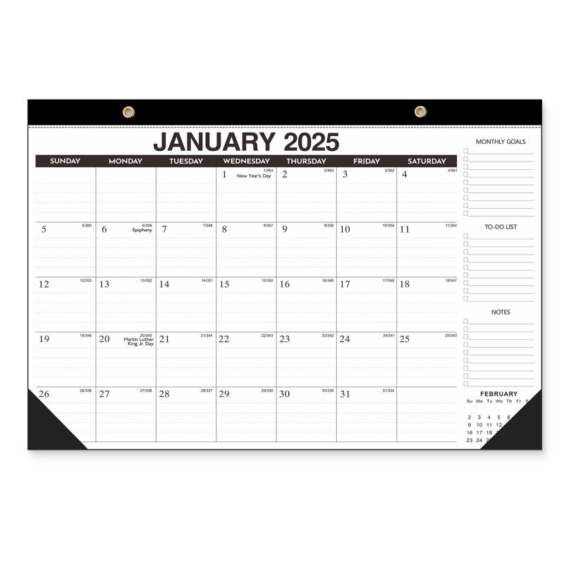 Desktop Calendar: 18-Month Coverage From Jan 2025 To Jun 2026 - Functional Decor For Home Office, Study Space, Room Decor, Ideal Gift For Friends, Family, Colleagues
