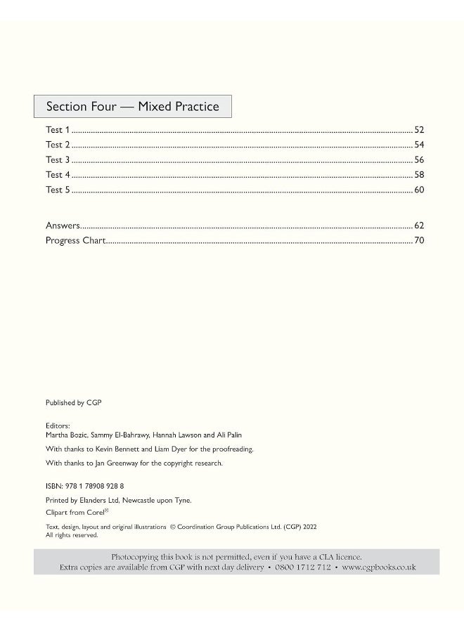 Functional Skills Maths: Edexcel Level 1 - 10-Minute Tests - Image 4