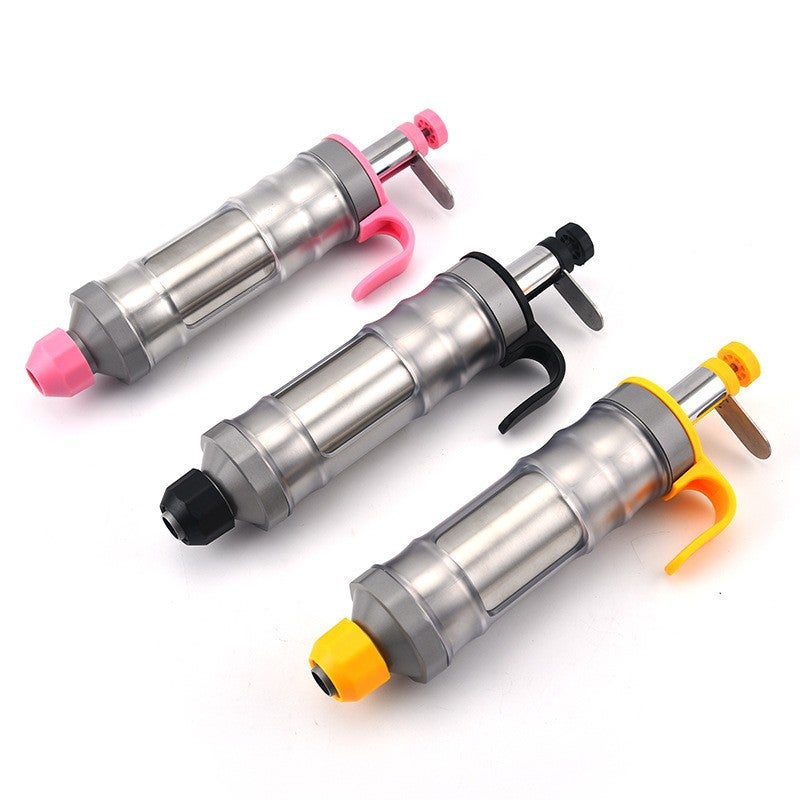 Amazon popular cream decorating gun hand pressure cookie biscuit gun decorating suit DIY baking tools cream gun(Yellow) - Image 5
