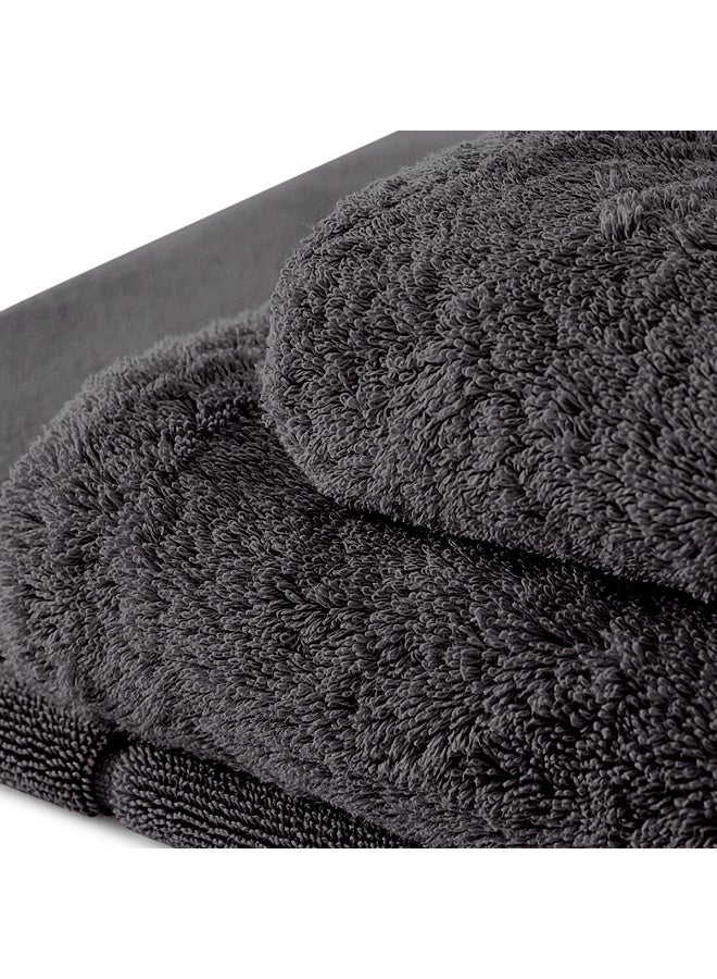 Lavish Touch 100% Combed Cotton Washcloths (12 Pack, 33 x 33 cms) - 600 GSM, Face towel Set Highly Absorbent Quick Dry and Soft Towels - Image 3