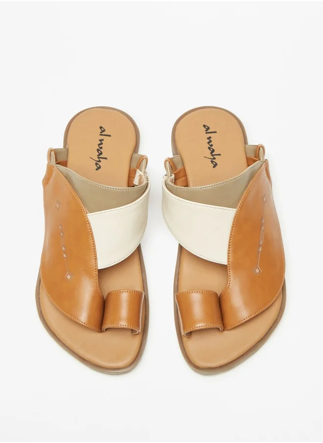 Al Waha Boys Colourblock Slip-On Arabic Sandals