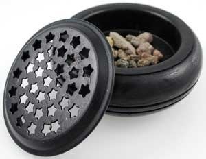 CircuitOffice New Age Starry Screen Black Charcoal Burner - Image 3