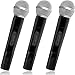 Eerrhhaq 3 PCS Microphone PropPlastic Fake MicrophoneFun Stage Mics Toy for KidsHalloween Christmas KaraokeCostume PropBirthday Party - Image 2