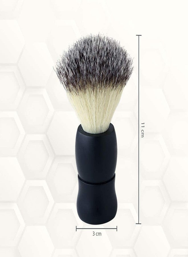 Pearl Shaving Brush with Cruelty-Free Imitation Badger Bristles | Classic & Traditional Shaving Brush | Environment Friendly | Elegant wet shaving product SBB-15 SY | Father's Day Gift - Image 2