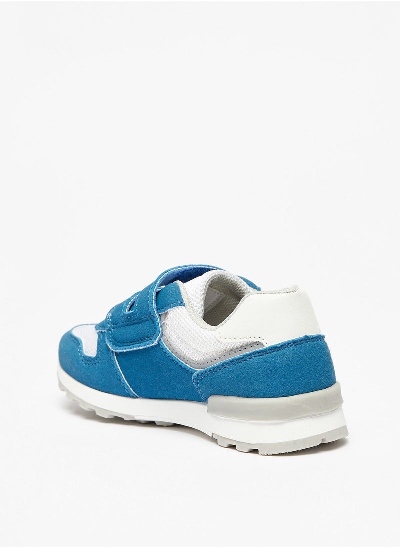 Lee Cooper - Boys Logo Detail Sneakers with Hook and Loop Closure - Image 1