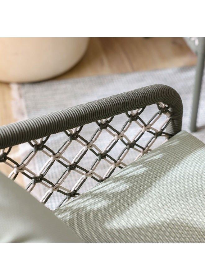 DANUBE HOME Aldrin 5-Seater Outdoor Sofa Set | Steel,Polyester Frame Garden Furniture | Modern Design Patio Sofaset | Outdoor Seating Table And Chairs For Lawn Garden - Image 5