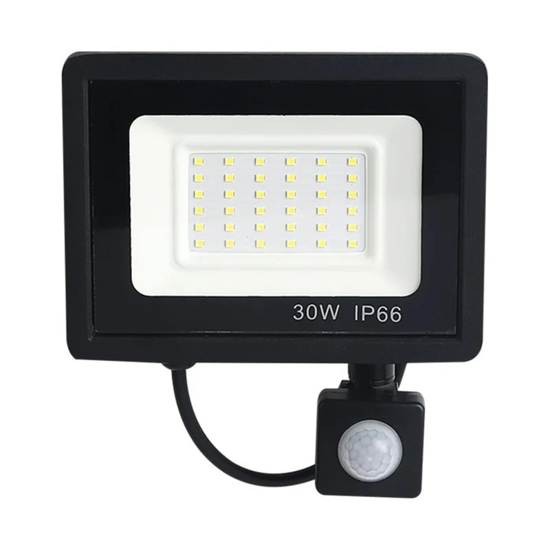 Smart Sensor LED Flood Light Outdoor Wall Light 100W Warm White Waterproof Garden Spotlight - Image 2