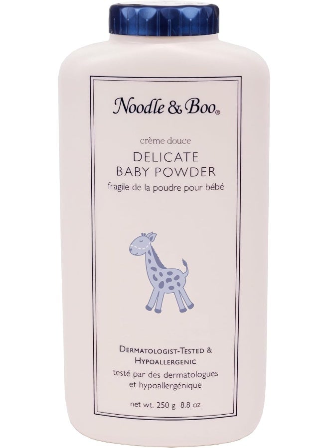 Noodle & Boo Delicate Baby Powder, Natural, Talc Free, 8.8 oz