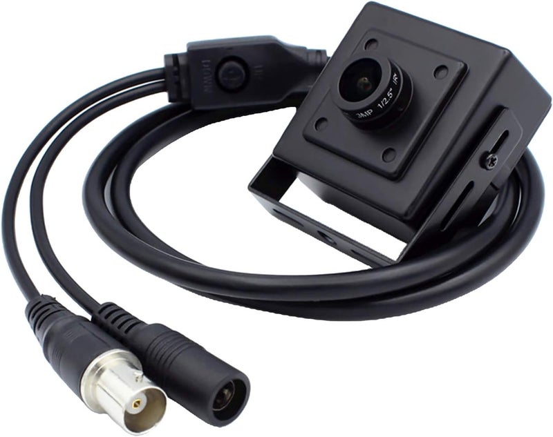 klarako AHD 1080P AHD CVI TVI Camera, 4 in 1 Analog Camera, Small Camera, Security Camera Mini CCTV Camera AHD 1080p 2.8mm - Image 3