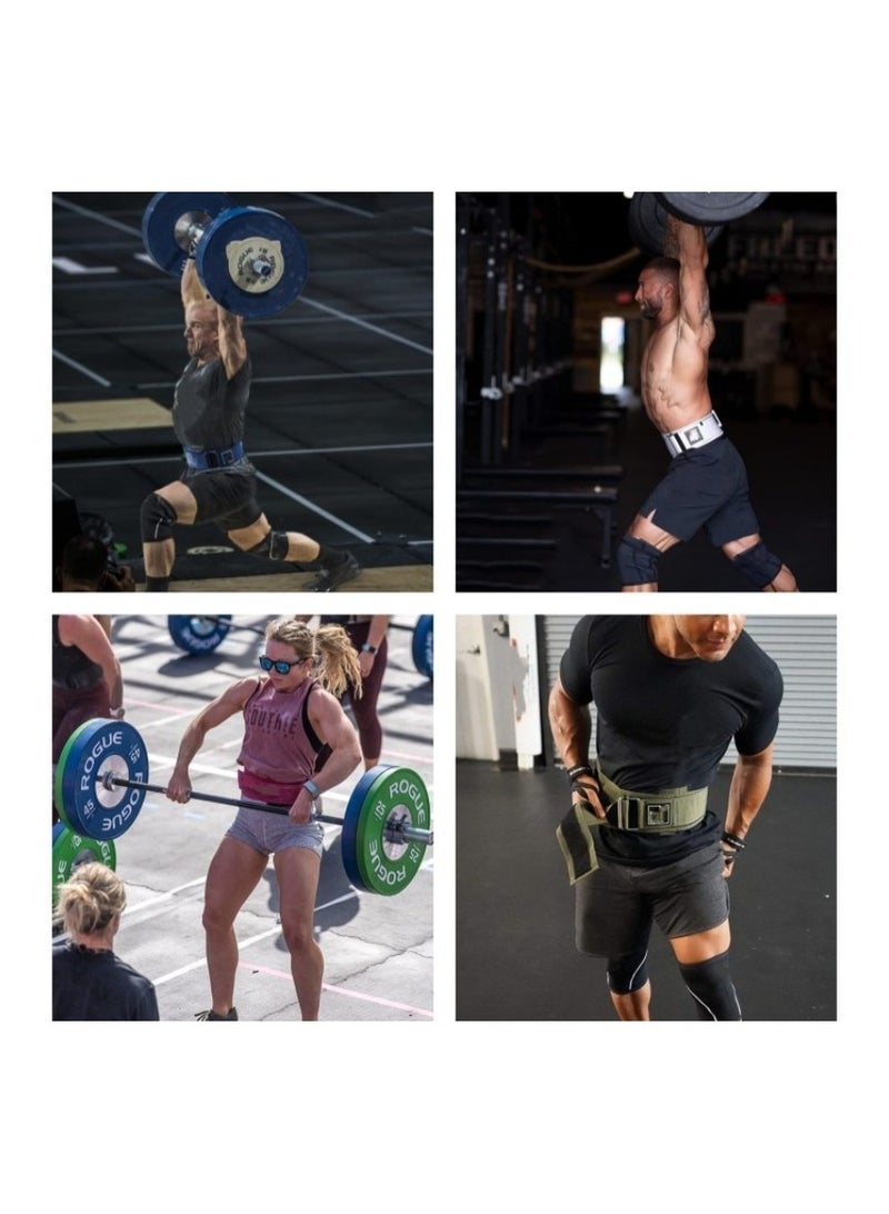 Generic Weight Lifting Belt,Self-Locking Weightlifting Belt,Premium Workout Belt For Cross Training,Powerlifting,Weightlifting,Olympic Lifting,Bodybuilding,Lifting Support For Men and Women - Image 2