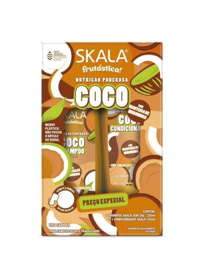 Coco Shampoo And Conditioner Set 2 x 325 ML‎