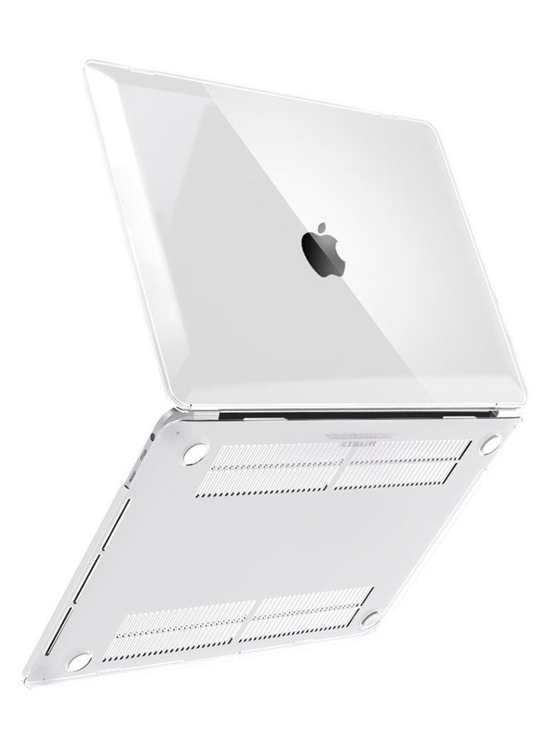 CATANES Glossy Hard Cover for MacBook Air 13" A1466 (2017) - Clear  - Image 1