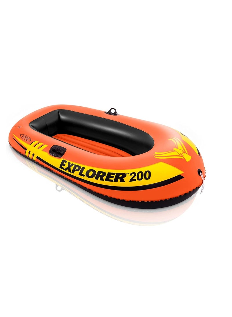 Intex Explorer Inflatable Boat Series size 185L x 94W centimeters 2 Person - Image 1