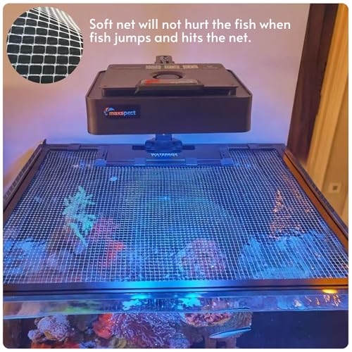 NestBasics Clear Fish Tank mesh Netting Material Aquarium mesh lid Transparent Plastic Aquarium top Cover Screen Hood net(5.12 Feet X 3.37 Feet) - Image 3