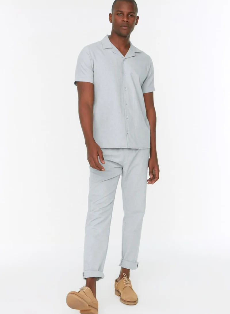 trendyol Straight Fit Drawstring Trousers