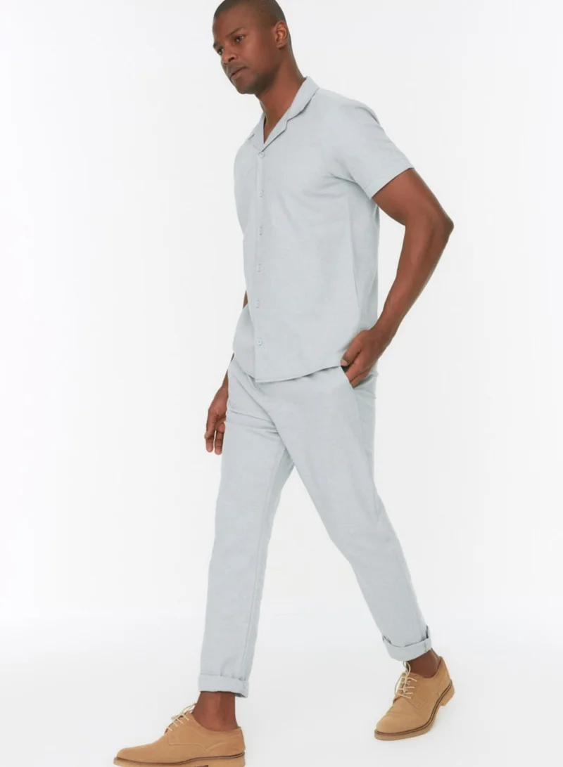 trendyol Straight Fit Drawstring Trousers