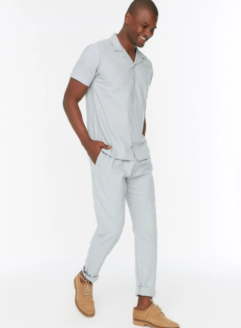 trendyol Straight Fit Drawstring Trousers