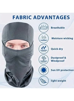 Healife Breathable Full Face Mask for Skiing, Motorcycle, Running, and UV Protection – Lightweight & Durable  - Image 4