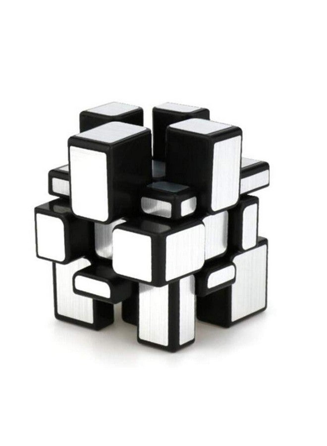CuberSpeed Cubing Classroom Mirror 3x3x3 Silver Magic Cube Moyu MoFang JiaoShi 3x3 Silver Mirror Blocks Speed Cube - Image 2