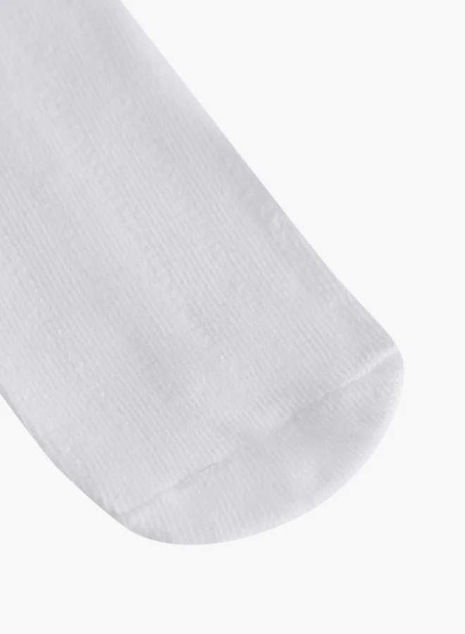 Little Missy Non-Terry Ankle Length Socks - Set of 3