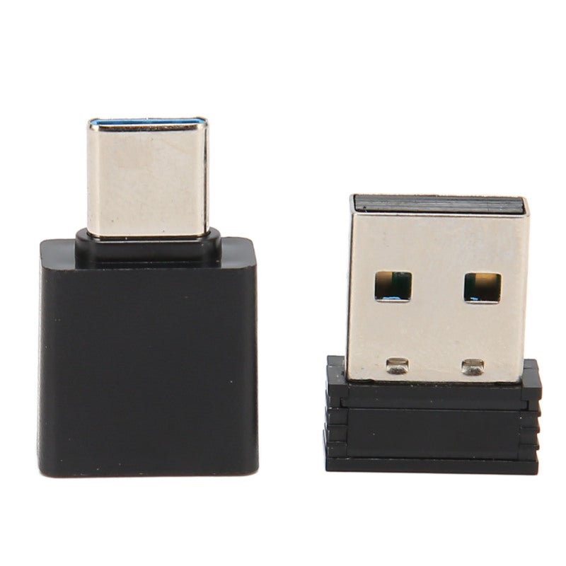 محرك الفأرة المصغر: جهاز تحريك فأرة غير قابل للاكتشاف بمنفذ USB - مهزز فأرة تلقائي بالكامل لسطح المكتب والكمبيوتر المحمول، تشغيل فوري بالتركيب، حجم صغير، مادة ABS، متوافق مع Type C - Image 1