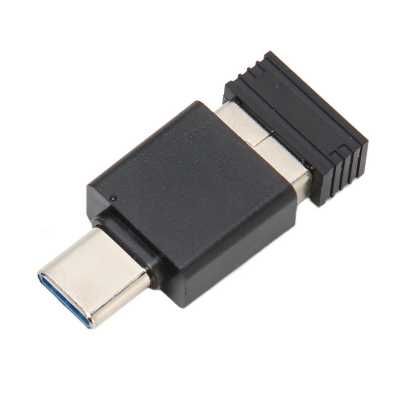 محرك الفأرة المصغر: جهاز تحريك فأرة غير قابل للاكتشاف بمنفذ USB - مهزز فأرة تلقائي بالكامل لسطح المكتب والكمبيوتر المحمول، تشغيل فوري بالتركيب، حجم صغير، مادة ABS، متوافق مع Type C - Image 3