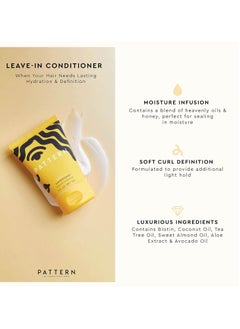 PATTERN PATTERN Beauty by Tracee Ellis Ross Leave-In Conditioner 9.8 fl oz - Rich Moisture for Curly, Coily and Tight-Textured Hair, 3a to 4c, 9.8 fl oz  - Image 2
