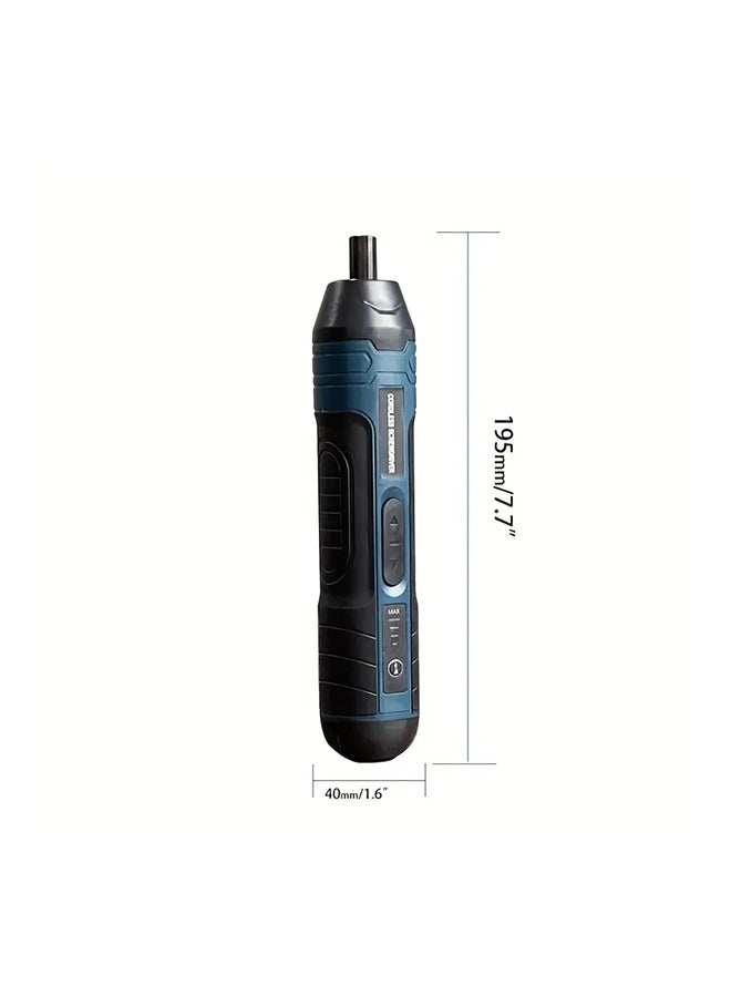 3.6V lithium cordless screwdriver Cordless Electric Screwdriver Set Power Screwdriver 4 torque setting - Image 1