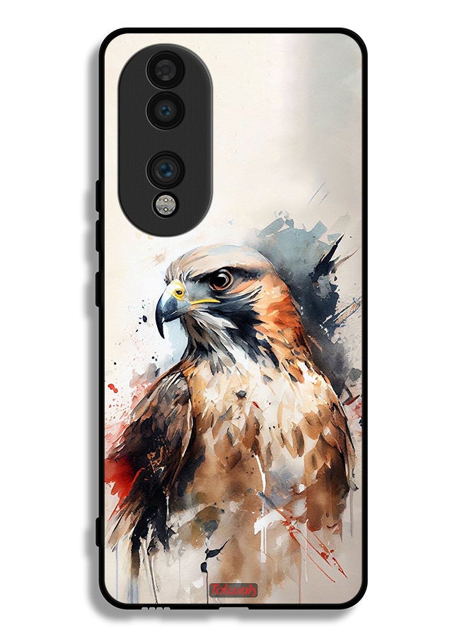 Tolwak Honor 70 Protective Case Cover Eagle Abstract Art - Image 2