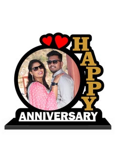 WG WOW GIFTS WG WOW GIFTS Happy Anniversary gift photo frame table top best gift for anniversaryWood Tabletop 