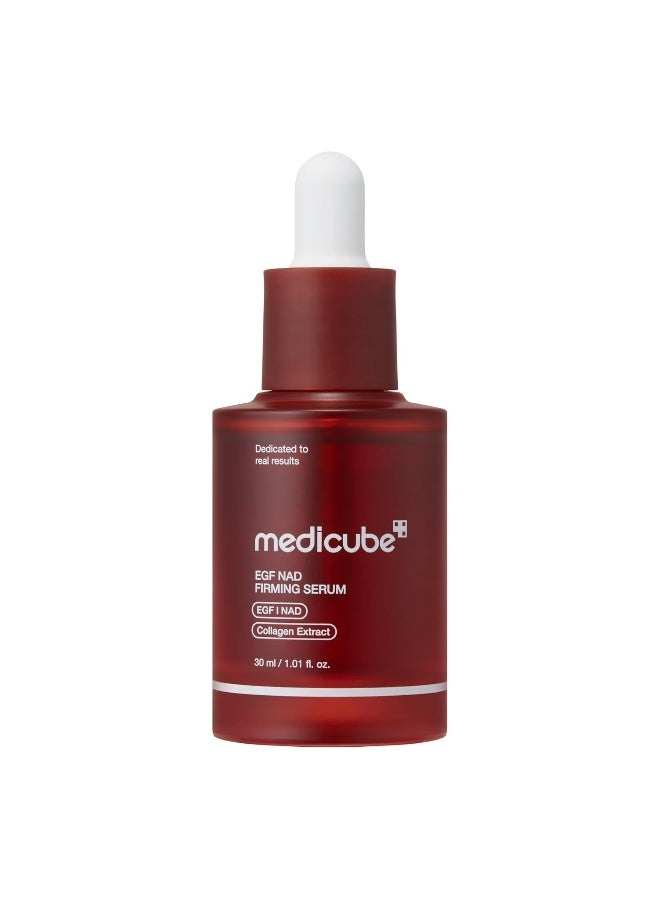 Medicube NAD EGF Firming Serum for Face & Neck | Anti-Aging Serum with EGF Peptide, NAD+ & Collagen | Wrinkle Appearance, Elasticity & Pore Care | Korean Skincare, 1.01 fl.oz - Image 1