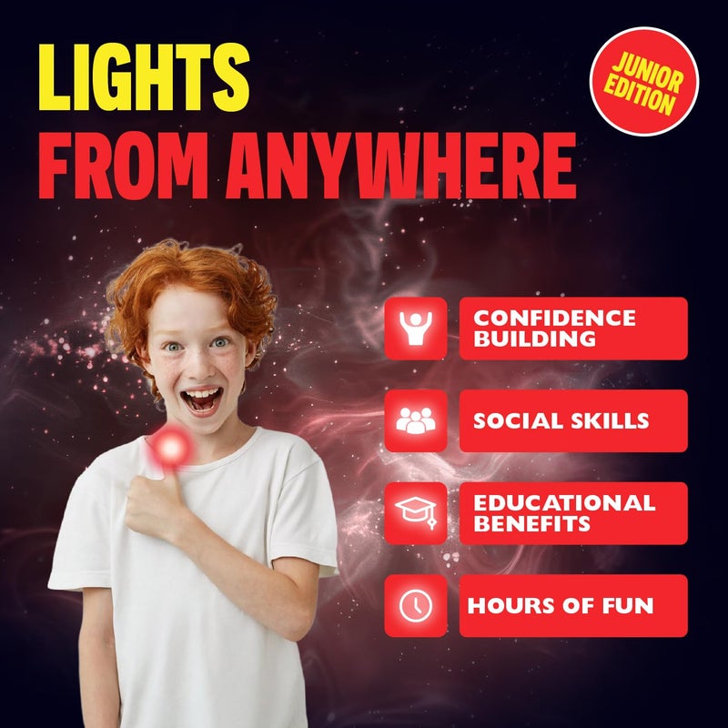 Marvin's Magic - Lights from Anywhere - Junior Edition - Professional Children's Tricks Set - Amazing Magic Tricks for Kids - Includes Light Props and Instructions - Image 3