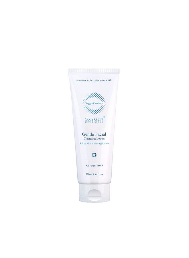 OxygenCeuticals Gentle Facial Cleansing Lotion Milky Cleansing Cream To Remove Makeup And Oils For Sensitive Skin (250Ml) - Image 1