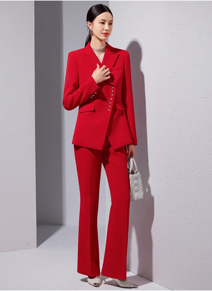 KUYING New Fashionable Women's Slim Fit Suit Set  - Image 3