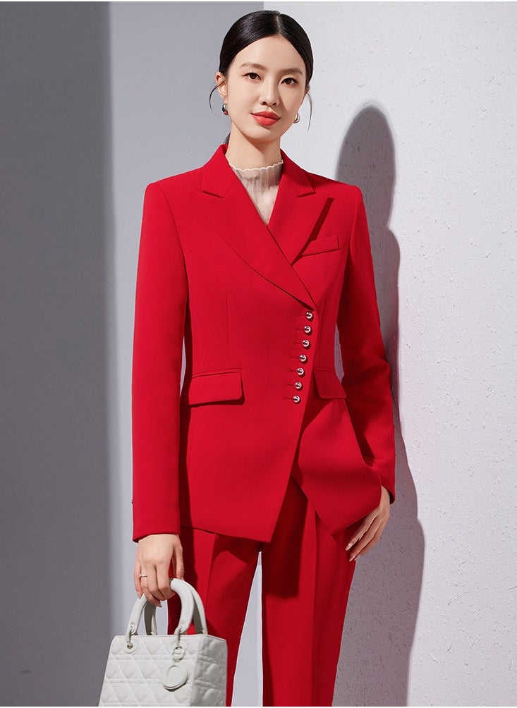 KUYING New Fashionable Women's Slim Fit Suit Set  - Image 2