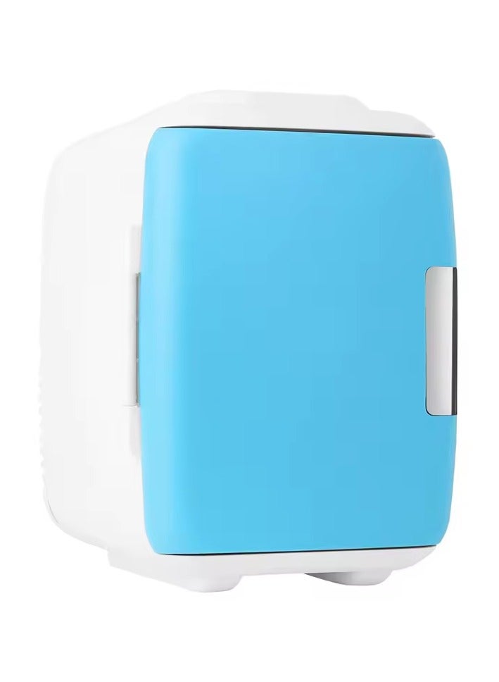 DubaiGallery 4L Mini Car Fridge Travel Refrigerator Portable 12V AC/DC Powered Cool Heat Cooler And Warmer Box Home Office Car Freezer  - Image 2