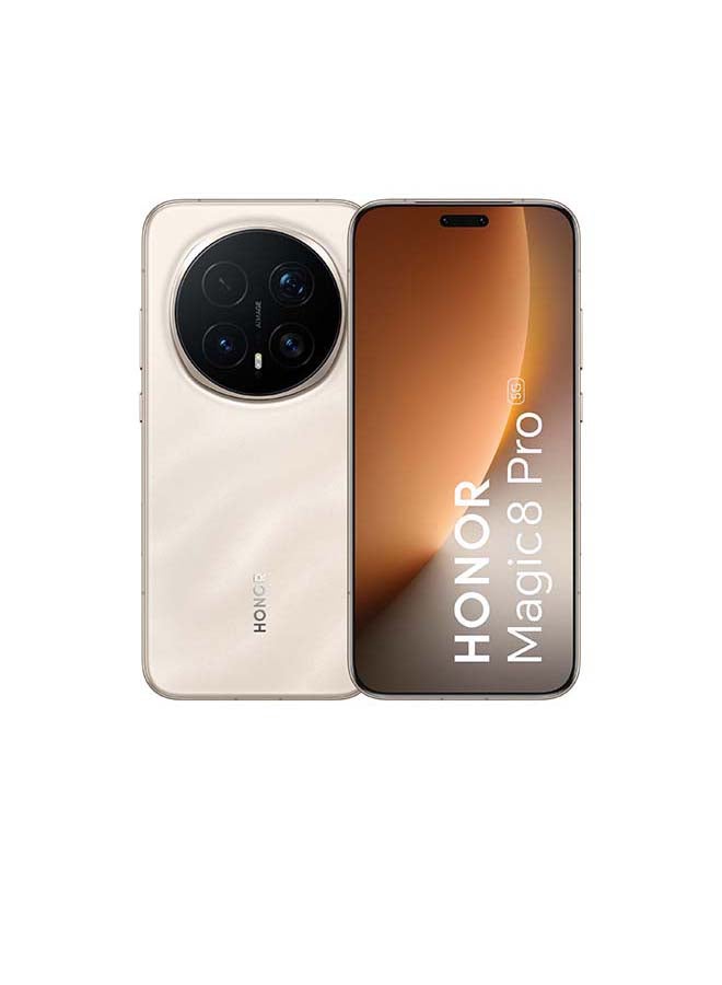 Honor Magic 8 Pro Dual SIM 5G Sunrise Gold 16GB RAM 1TB - Middle East Version - Image 1