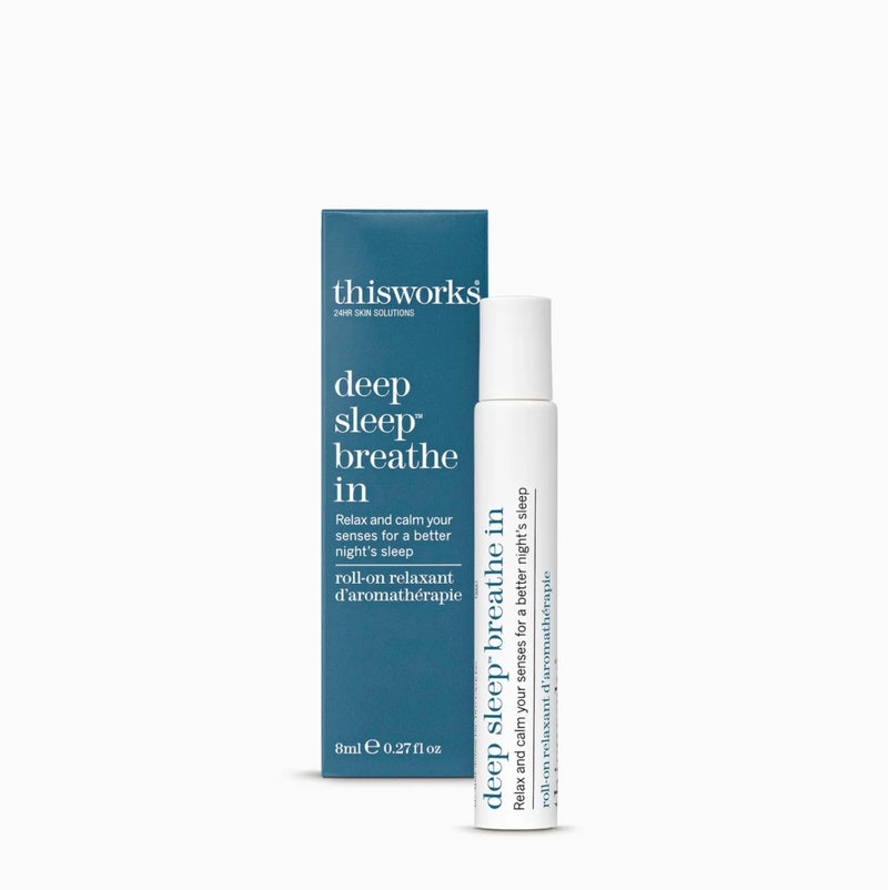 THISWORKS Deep Sleep Breathe in, Natural Roll-On Sleep Aid and Tension Relief, 8 ml - Image 1