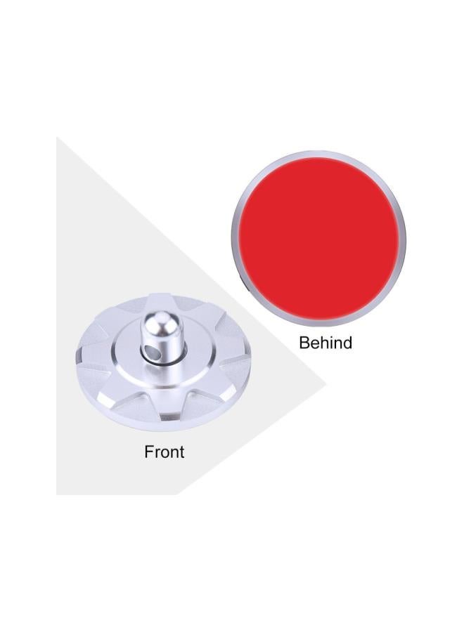 Quick Latch Hood Pins, 2PCs Universal CNC Aluminum Hood Latches Hood Lock Catch Latches Kit with Self-Adhesive Tape (Silver) - Image 3