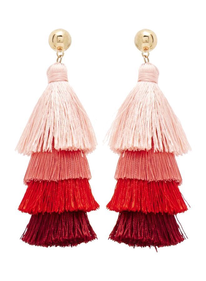 NIBEMINENT 4 Layer Dangle Earrings - Image 1