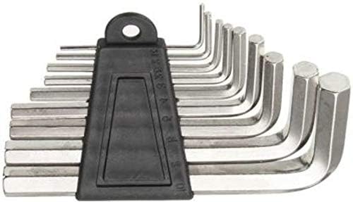 Magrido 9 PCS Allen Key Set | Steel Hex Key Wrench Kit 1.5mm–10mm | L-Shape Multipurpose Tool for DIY, Cycle, Furniture & Bike Repair | Durable Set with Organizer Case - Image 1
