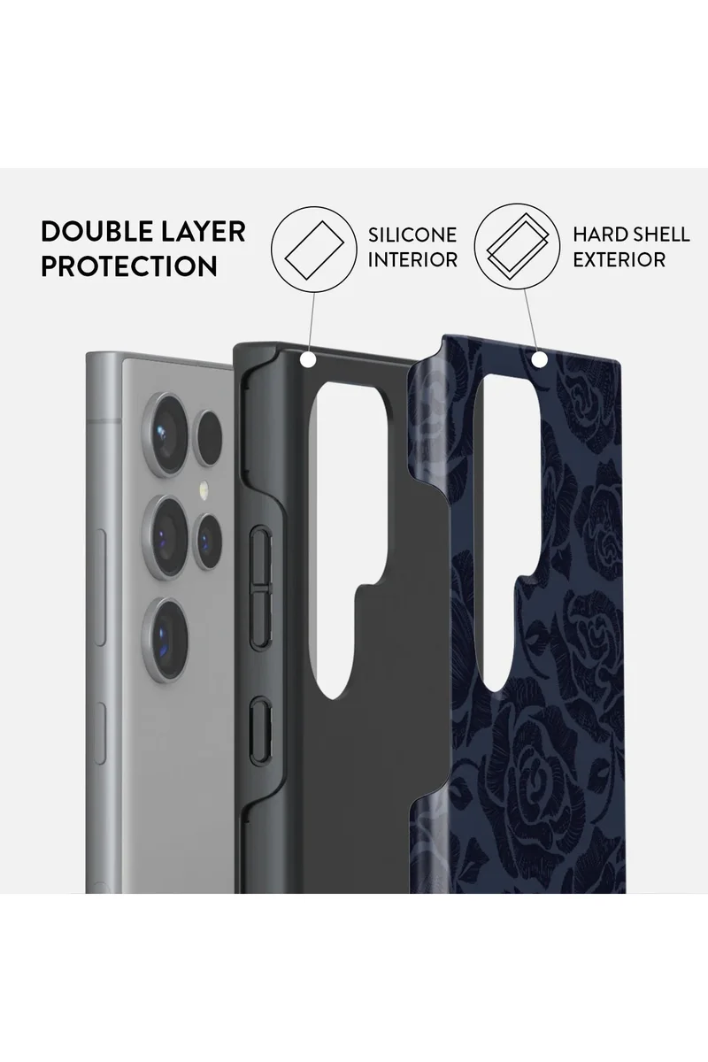 BURGA Samsung Galaxy S24 Ultra Case - Illusion For Screen &amp; Camera Protection Printed Case
