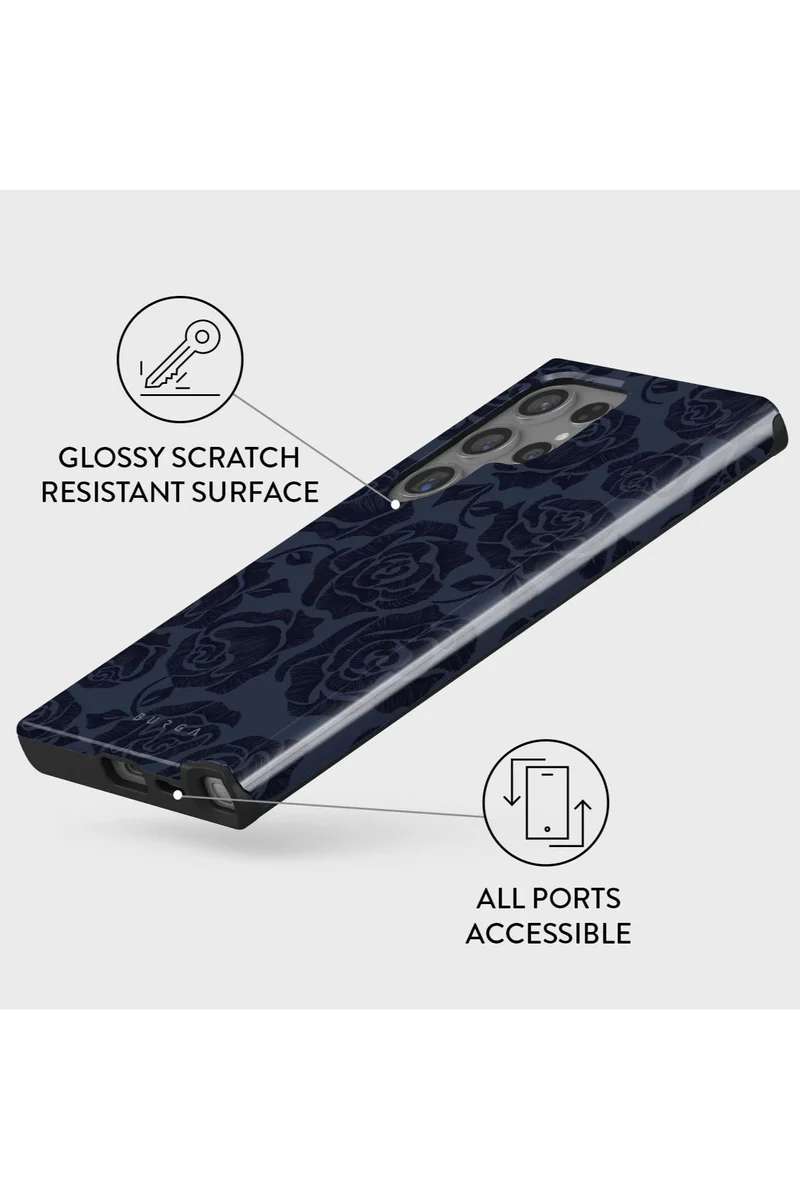 BURGA Samsung Galaxy S24 Ultra Case - Illusion For Screen &amp; Camera Protection Printed Case
