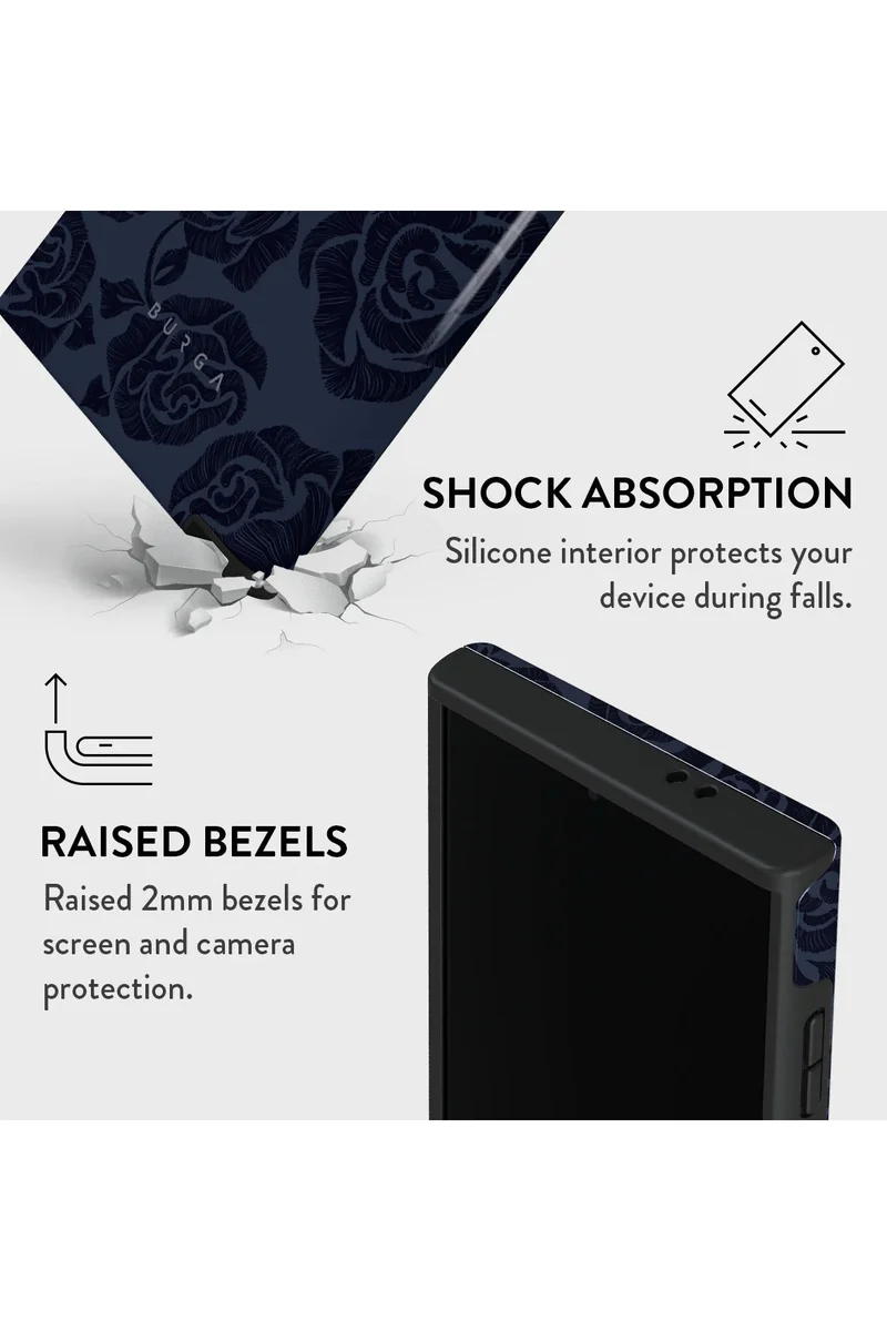 BURGA Samsung Galaxy S24 Ultra Case - Illusion For Screen &amp; Camera Protection Printed Case